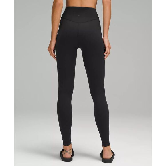 Lululemon Wunder Under SmoothCover High-Rise Tight 25" Size 8 Black NWT - Picture 2 of 7